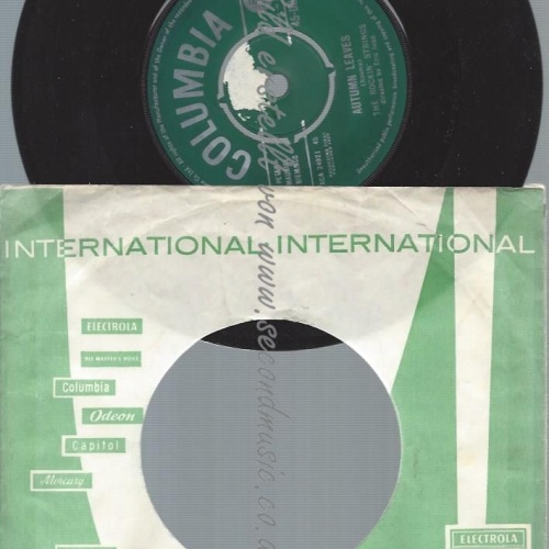 7"  THE ROCKIN STRINGS RED SAILS IN THE SUNSET // AUTUMN LEAVES