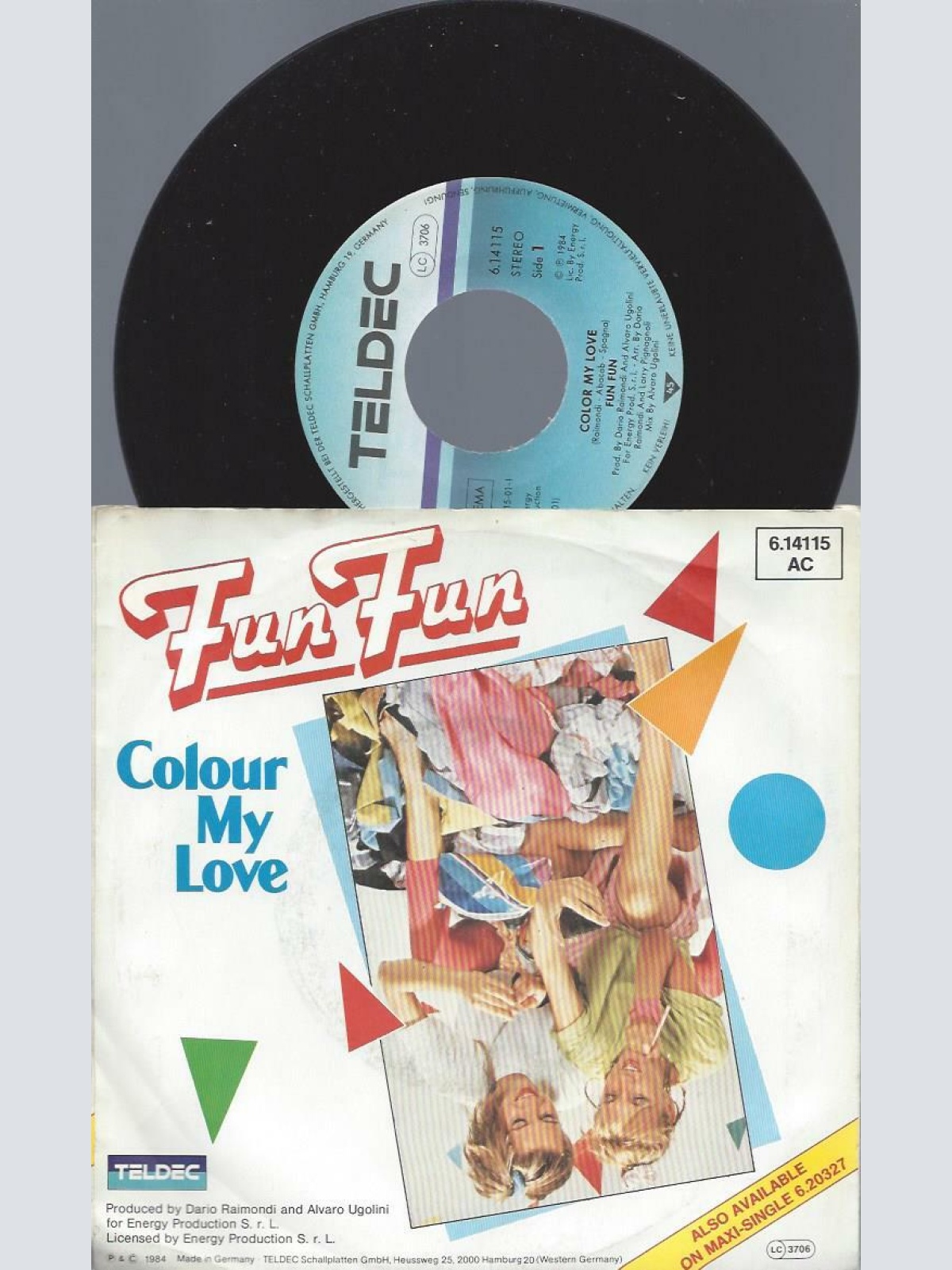 7"    Fun Fun  Colour My Love