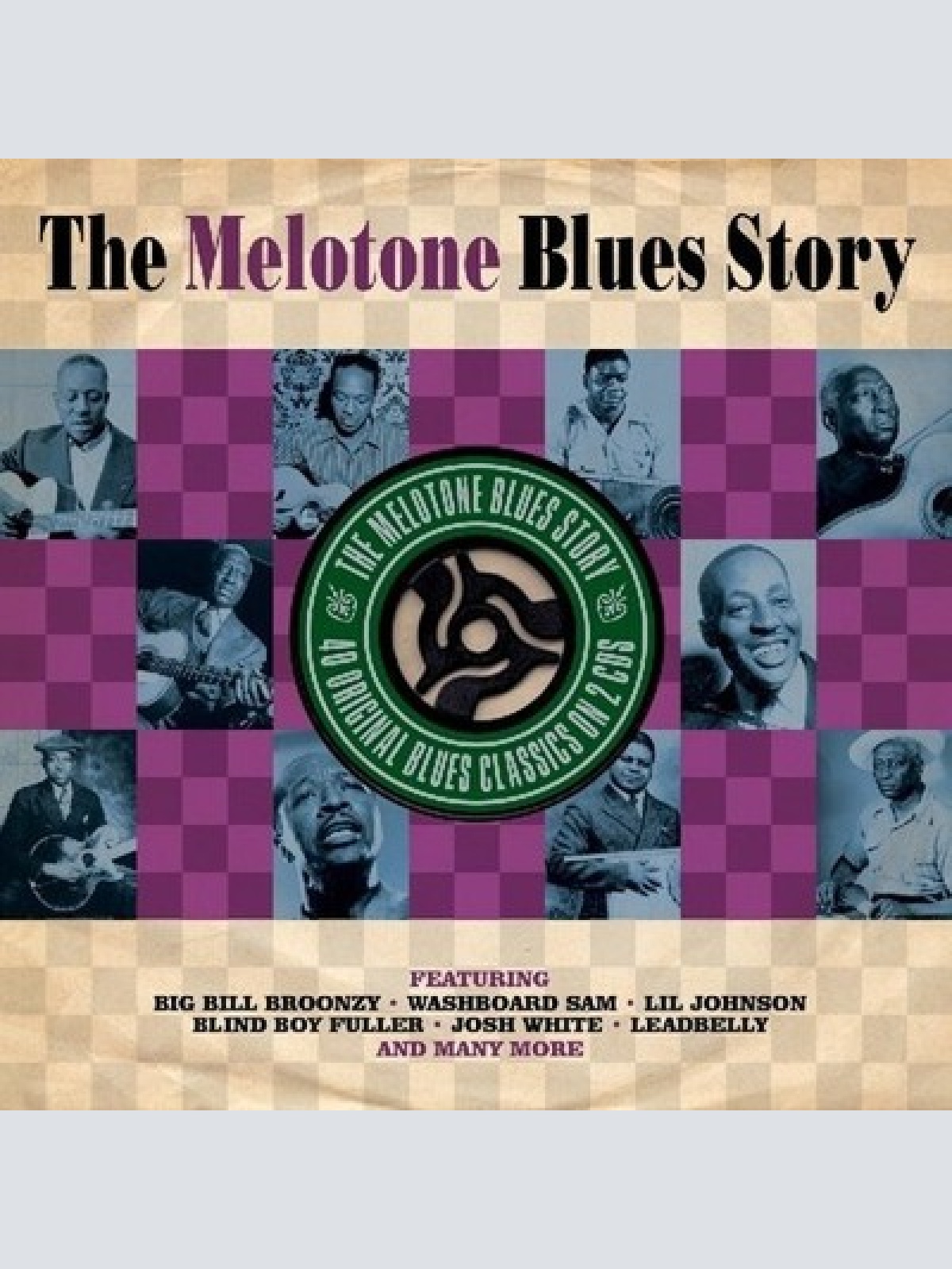 2xCD, Comp Various - The Melotone Blues Story