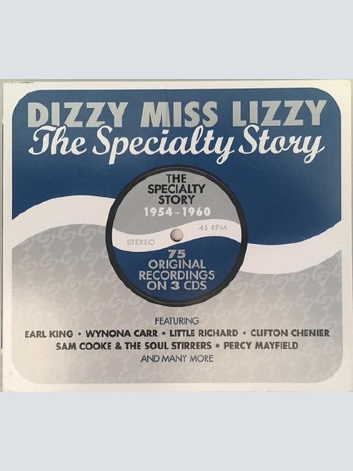 3xCD, Comp Various - Dizzy Miss Lizzy - The Specialty Story  1954-1960