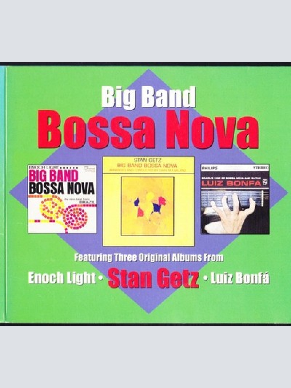 3xCD, Comp Enoch Light  •  Stan Getz  •  Luiz Bonfá - Big Band Bossa Nova