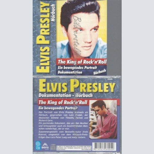 CD--ELVIS PRESLEY--HÖRBUCH--THE KING OF ROCK N ROLL