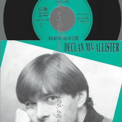 7" DECLAN MC ALLISTER FIRE AND RAIN  // NM
