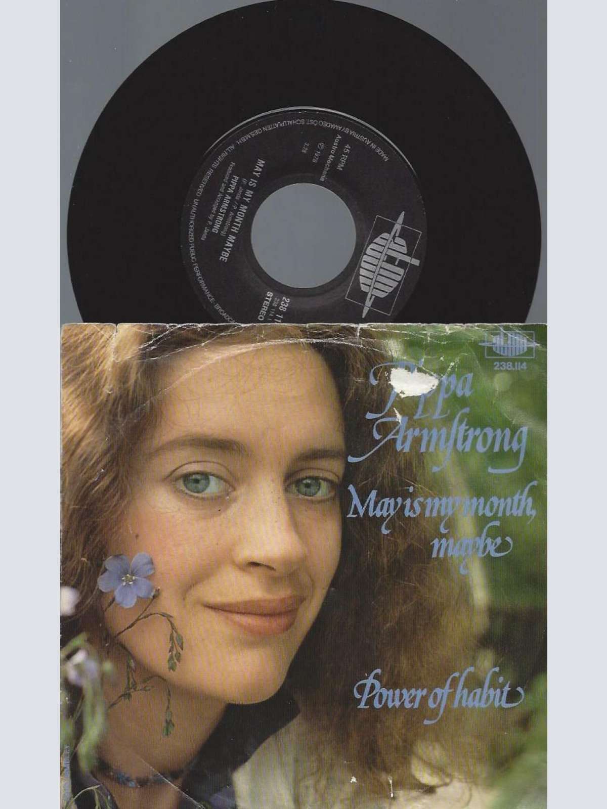 7"  Pippa Armstrong – May Is My Month Maybe