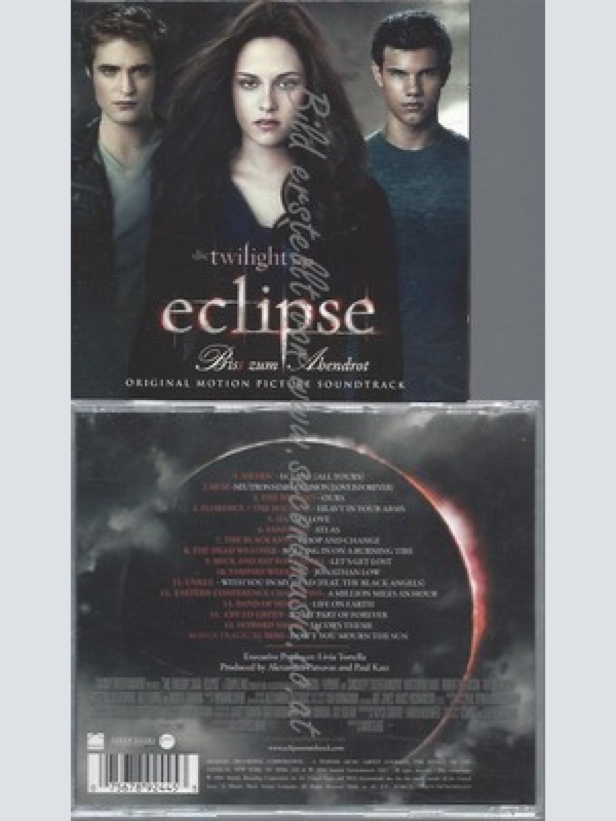 CD--VARIOUS--DIE TWILIGHT SAGA: ECLIPSE - BIS-S- ZUM ABENDROT -GERMAN VERSION IN