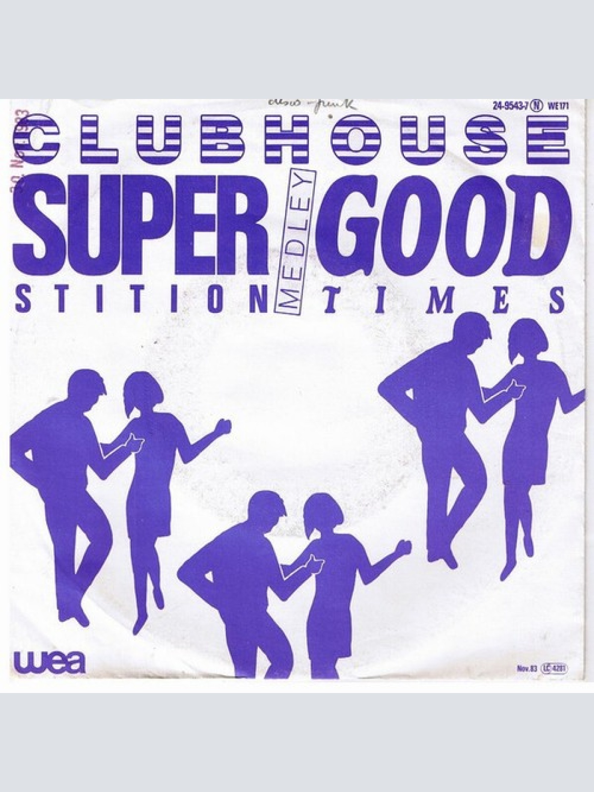 7", Single Club House - Superstition / Good Times
