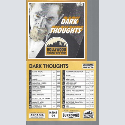 CD- DARK THOUGHTS HOLLYWOOD SYMPHONIC SERIES