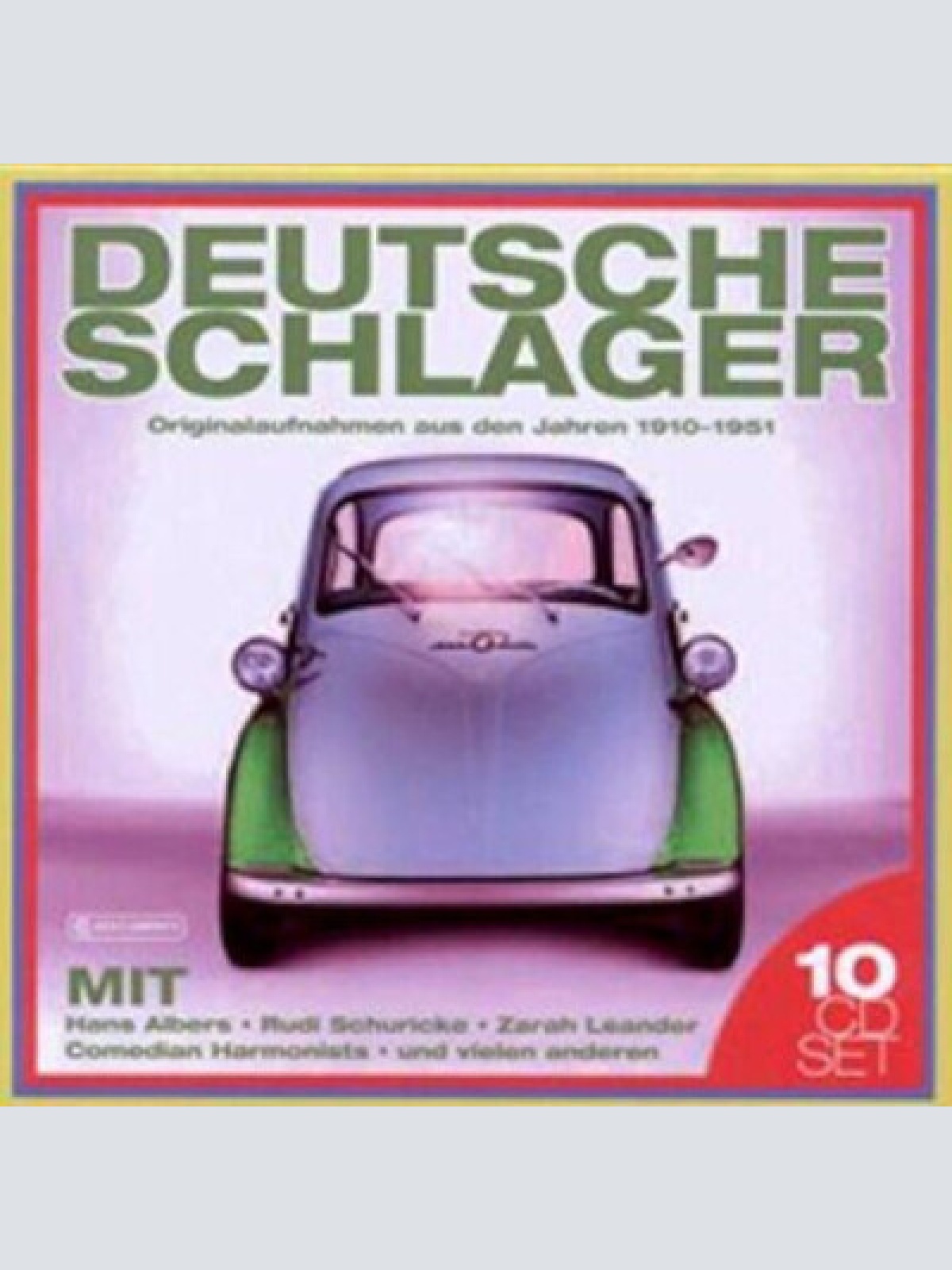 10xCD, Comp + Box Various - Deutsche Schlager