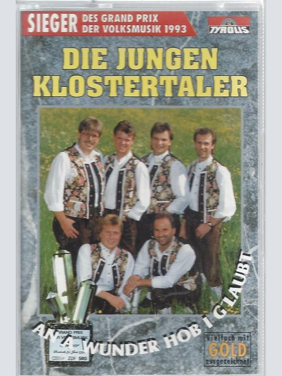 MC--Die jungen Klostertaler -- An a Wunder hob i glaubt