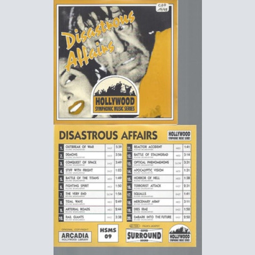 CD-  Roland Baumgartner  Disastrous Affairs