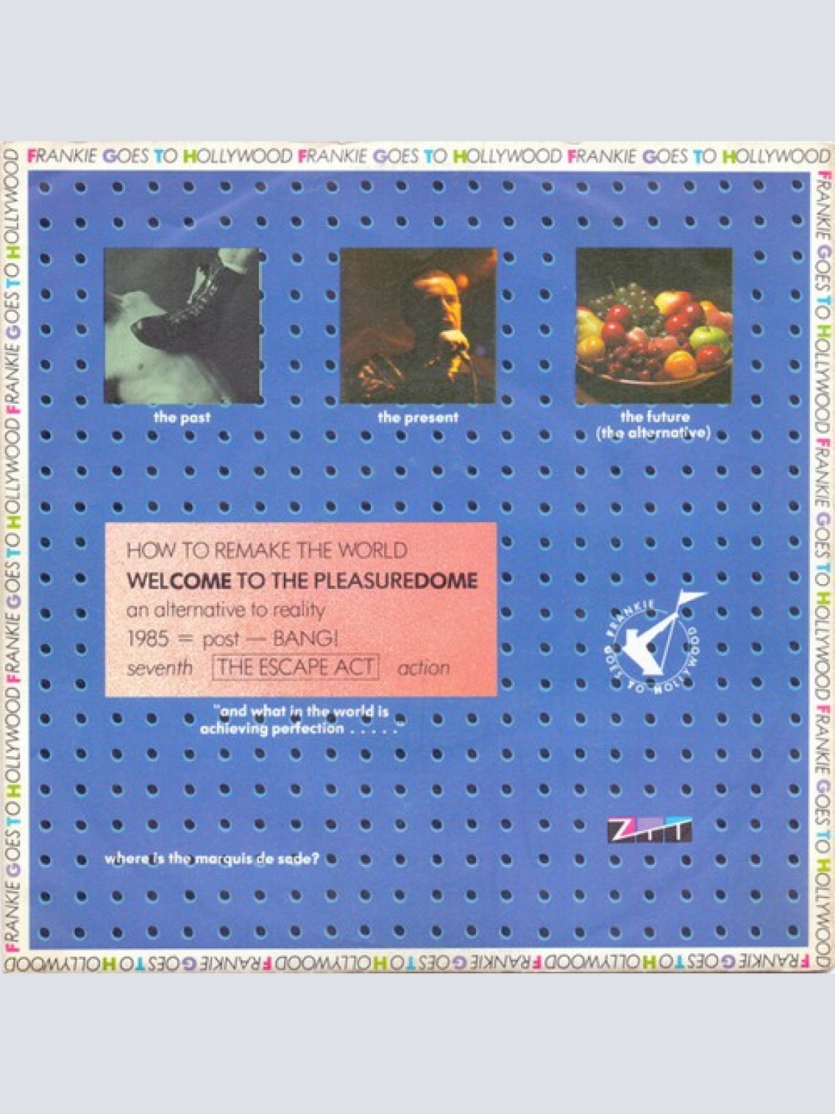 7", EP Frankie Goes To Hollywood - Welcome To The Pleasuredome