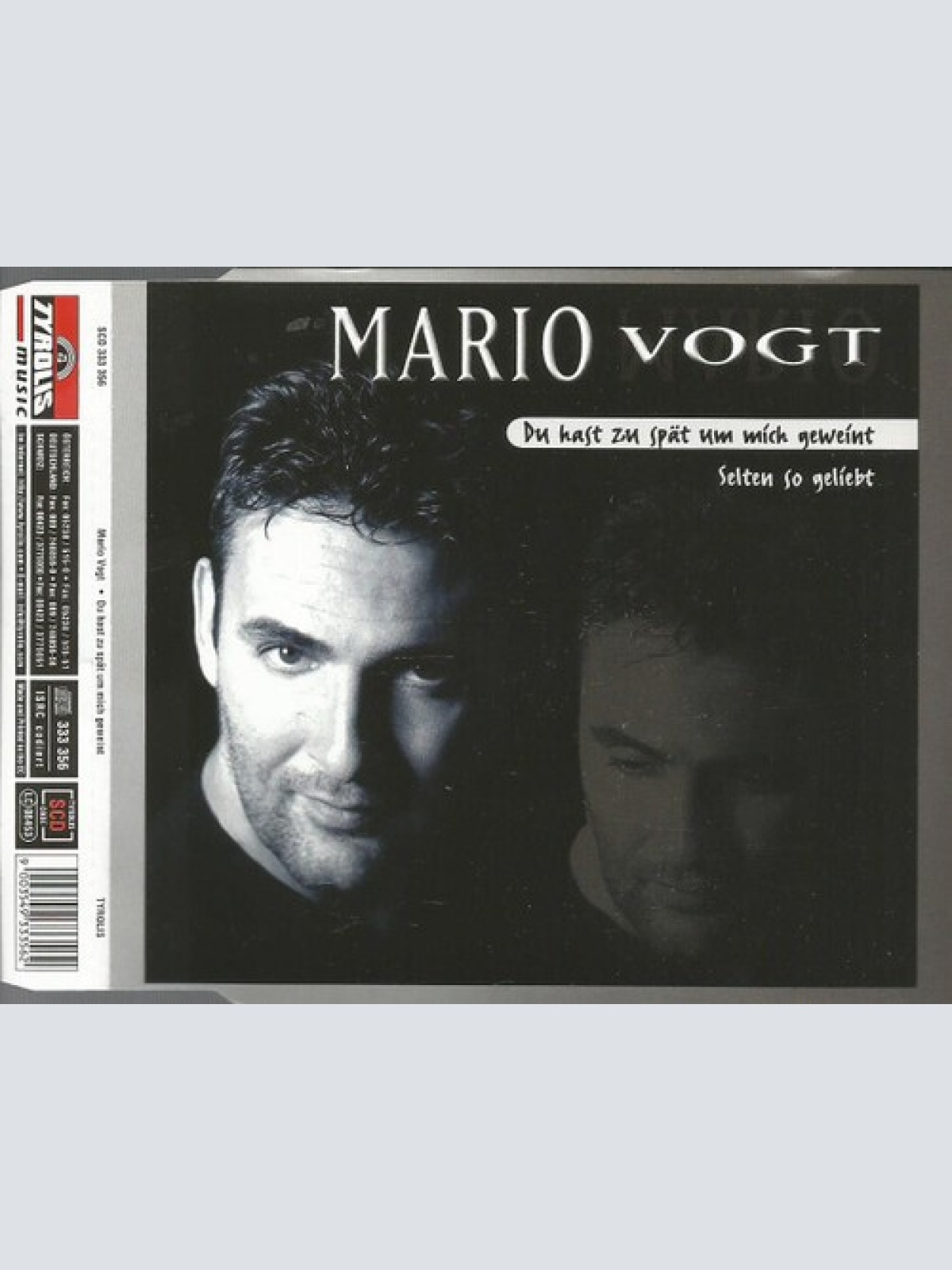 CD, Single Mario Vogt - Du Hast Zu Spät Um Mich Geweint