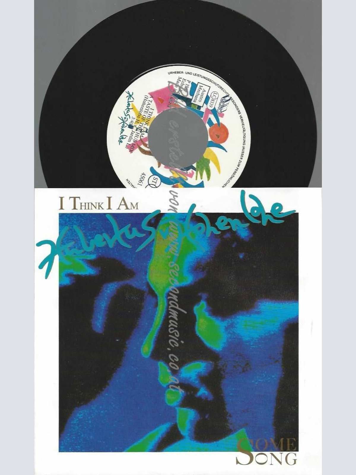 7" HUBERTUS VON HOHENLOHE I THINK I AM  // NM