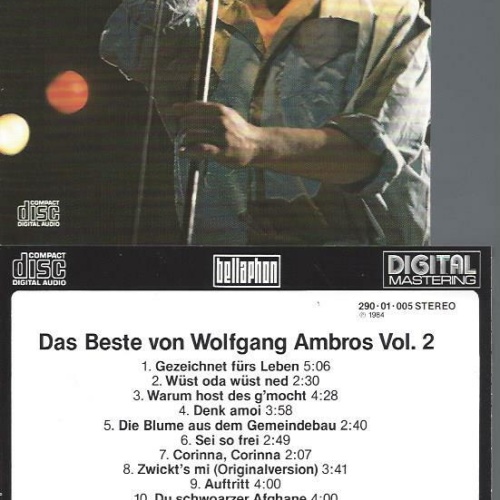 CD-Wolfgang Ambros   // Das beste Vol.2