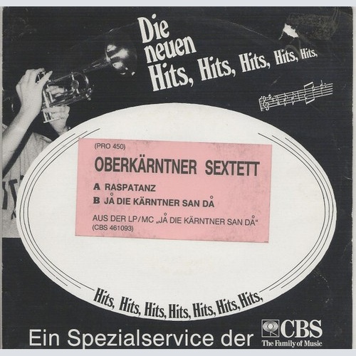 7", Promo Oberkärntner Sextett - Raspatanz
