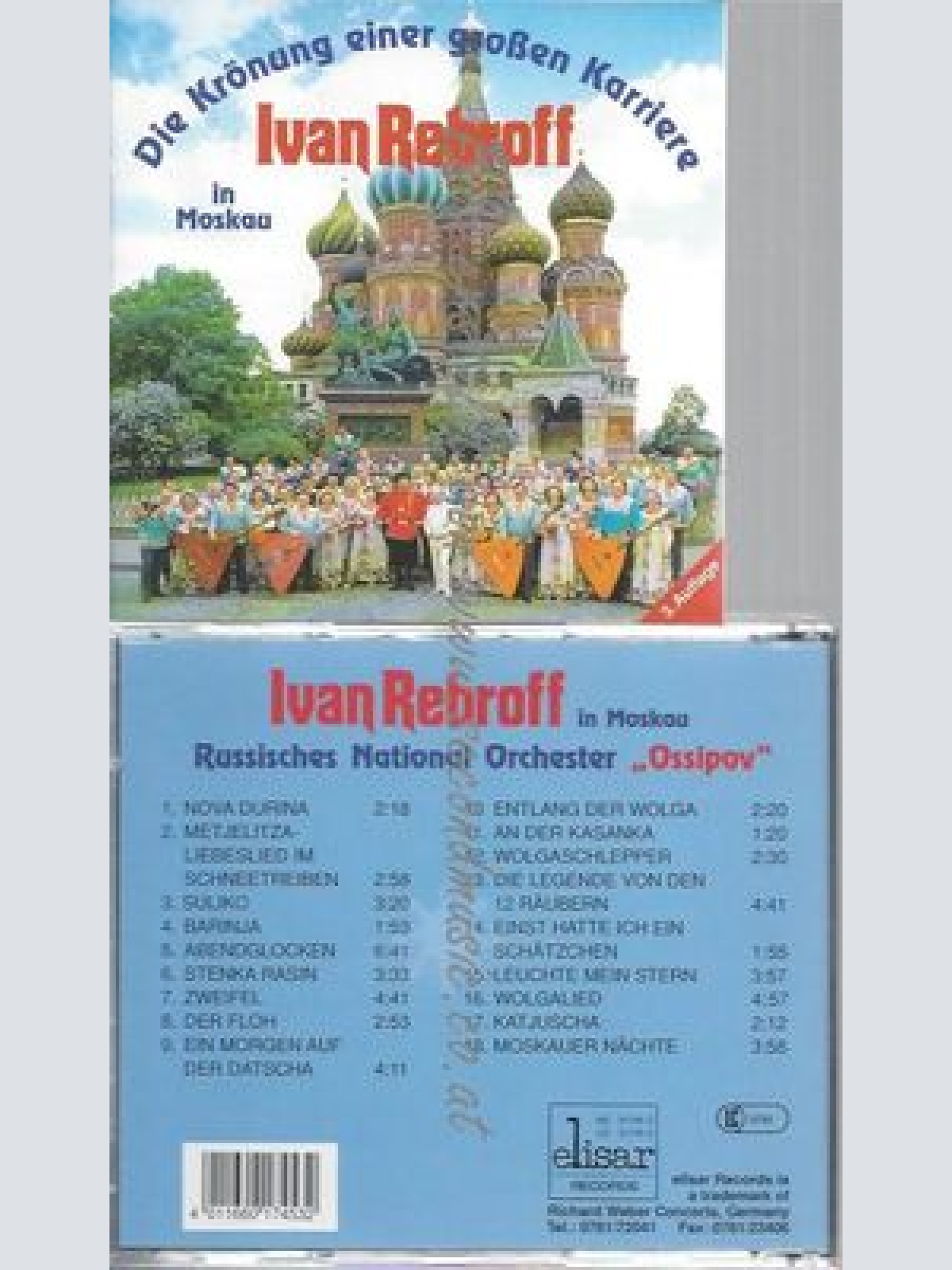 CD--IVAN REBROFF  OSSIPOW--KRÖNUNG EINER GROSSEN KARRIERE