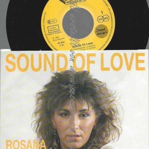 7" ROSANA SOUND OF LOVE 45047  // NM
