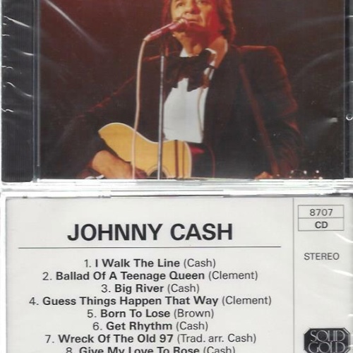 CD--Johnny Cash -- Solid Gold