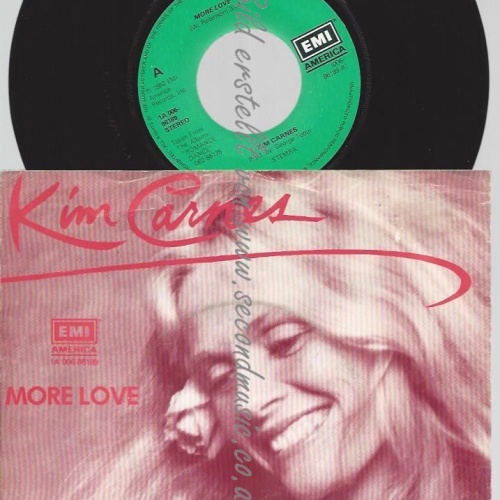 7"   Kim Carnes  More Love