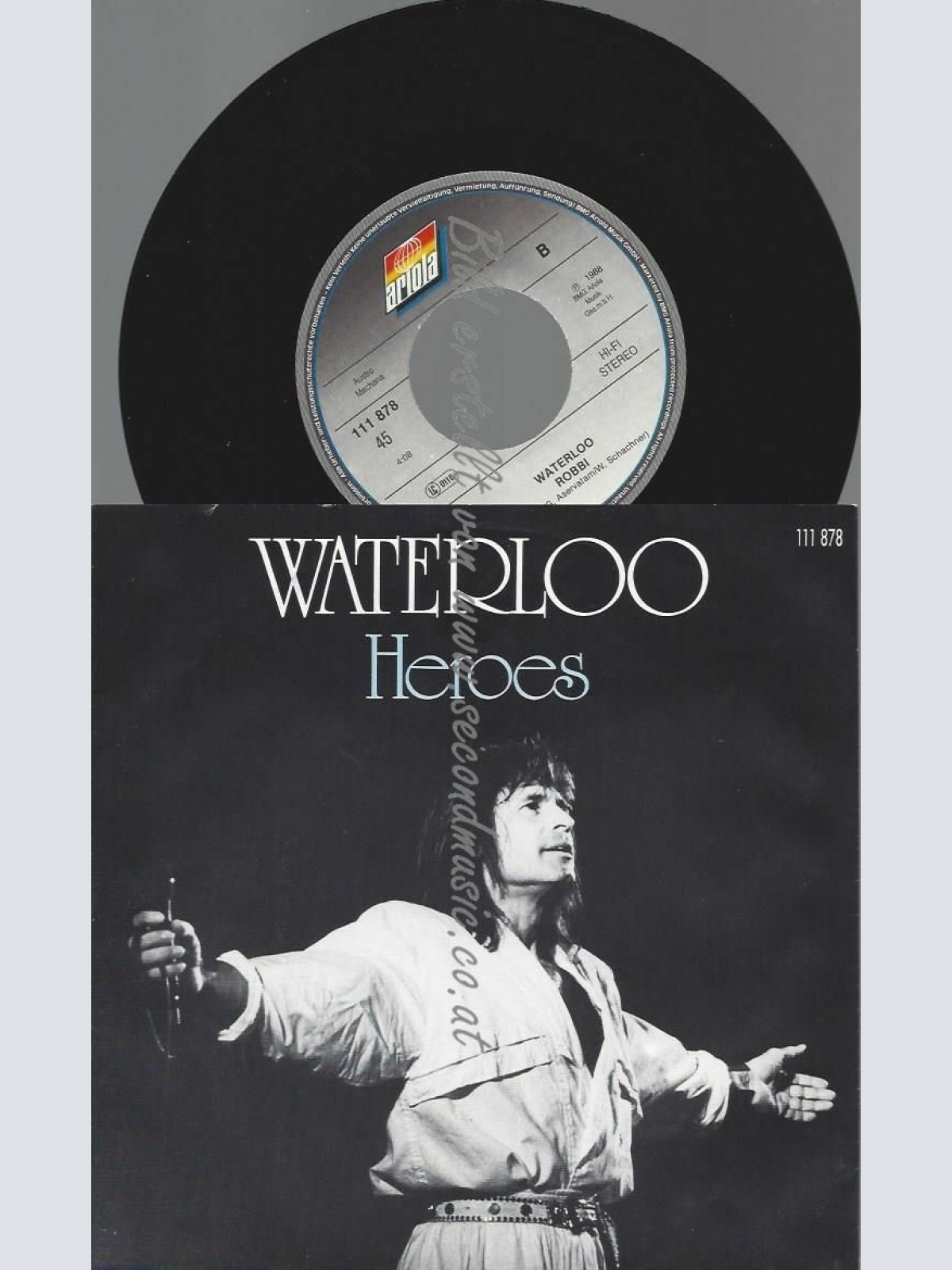 7" WATERLOO  HEROES   // NM