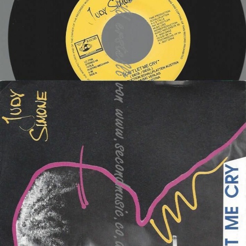 7" JUDY SIMONE DON'T LET ME CRY  // NM