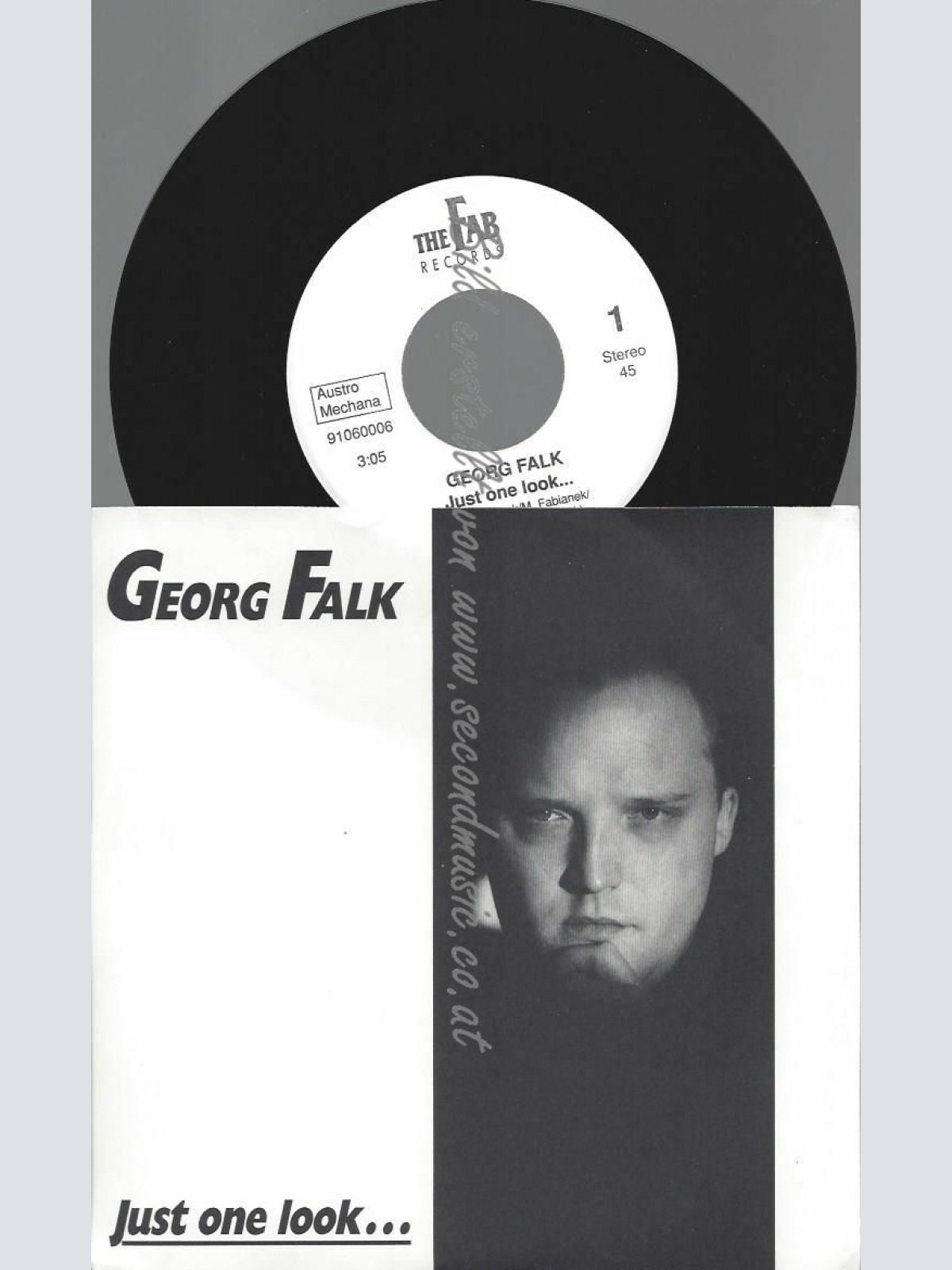 7" GEORG FALK JUST ONE LOOK  // NM