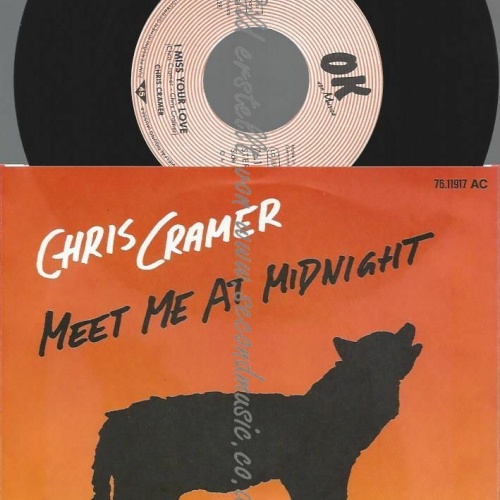7" CHRIS CRAMER MEET ME AT MIDNIGHT  // NM