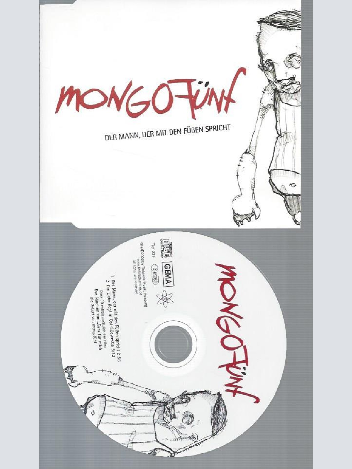 CD--MONGO FÜNF DER MANN DER MIT DEN FÜSSEN SPRICHT