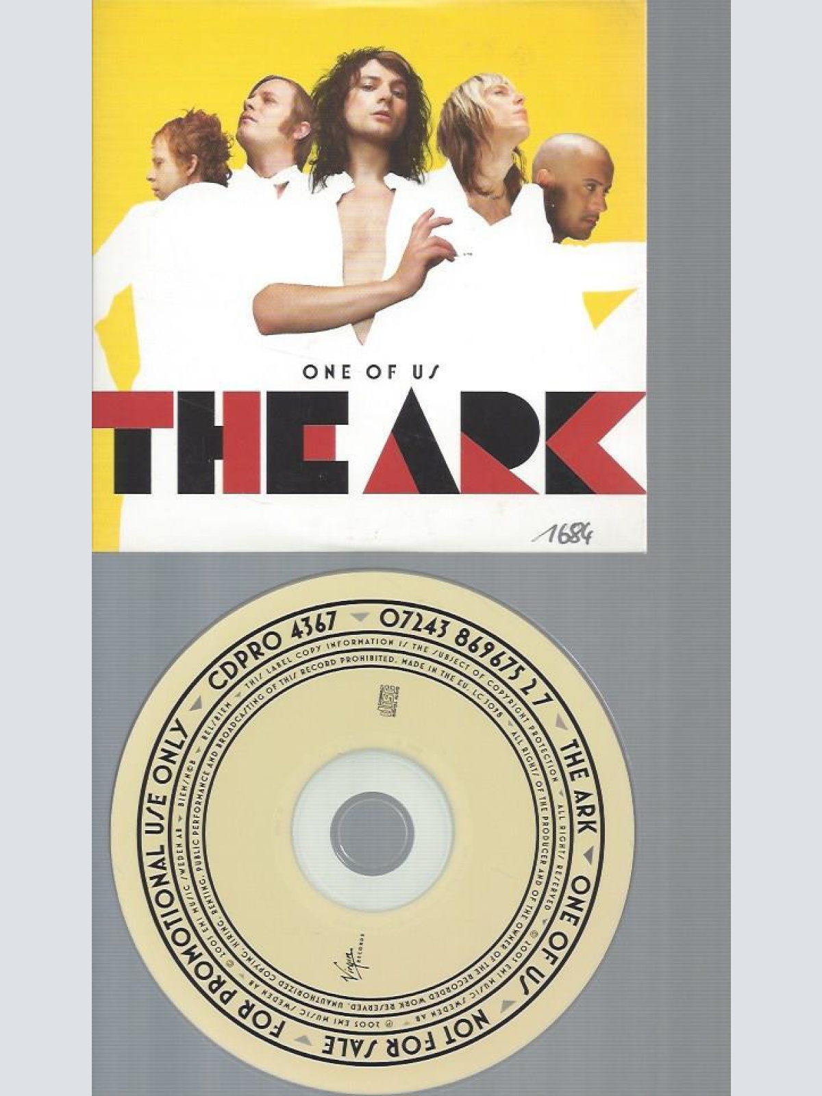 CD--ONE OF US THE ARK // PROMO