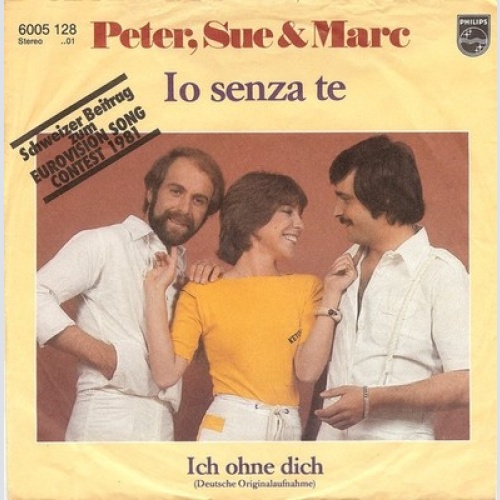 7", Single Peter, Sue & Marc - Io Senza Te