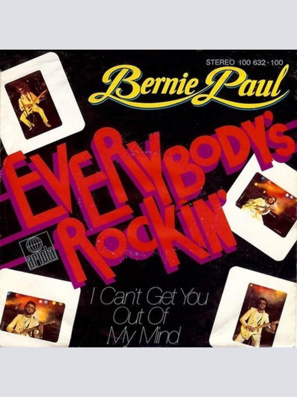7", Single Bernie Paul - Everybody's Rockin'