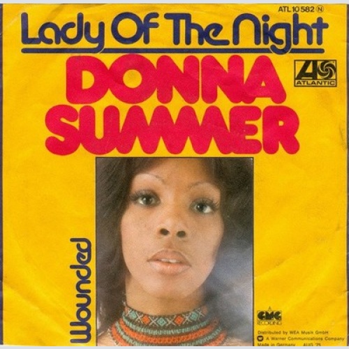7", Single Donna Summer - Lady Of The Night