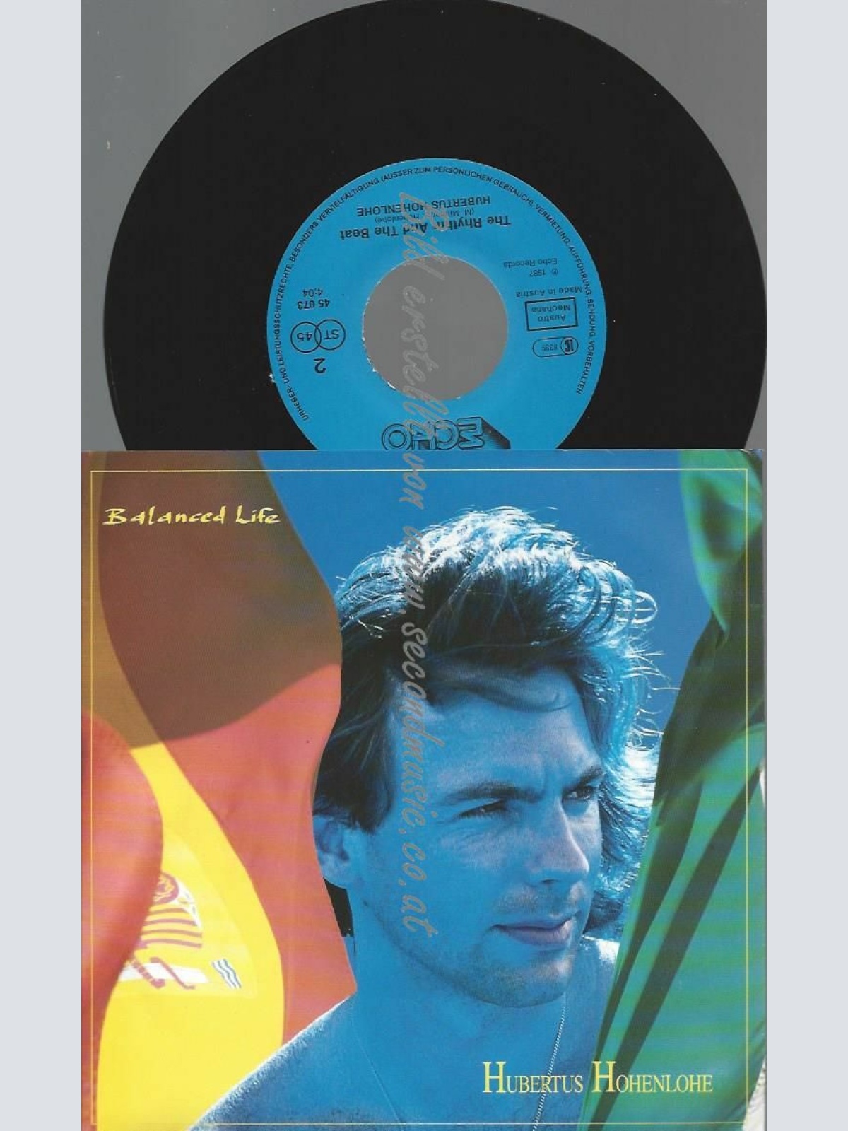 7" HUBERTUS HOHENLOHE BALANCED LIFE  //NM