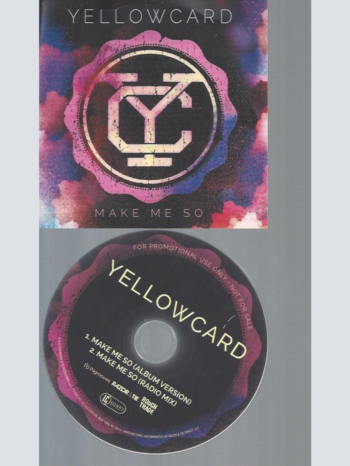 CD--YELLOWCARD MAKE ME SO  // PROMO