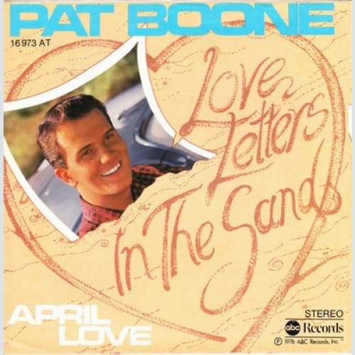 7", Single Pat Boone - Love Letters In The Sand