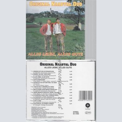 CD--NAABTAL DUO,ORIG.--ALLES LIEBE ALLES GUTE