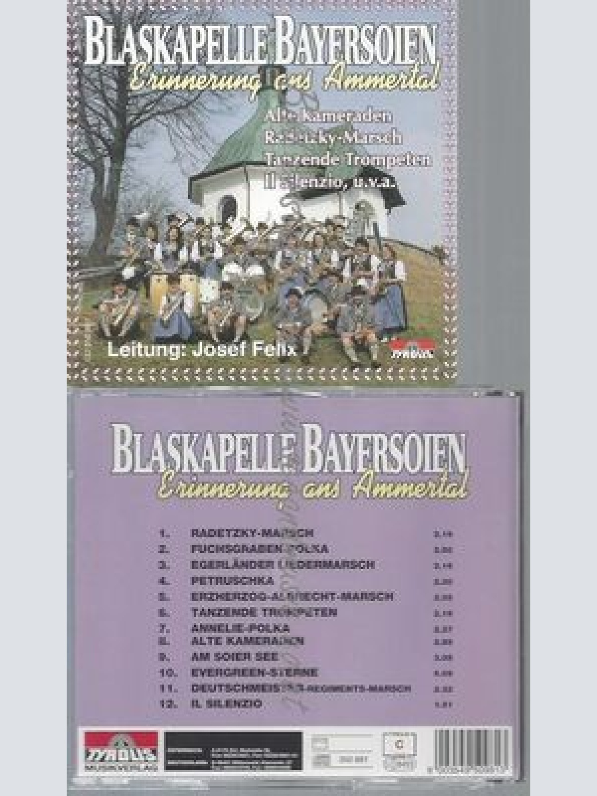 CD--BLASKAPELLE BAYERSOIEN--ERINNERUNG ANS AMMERTAL