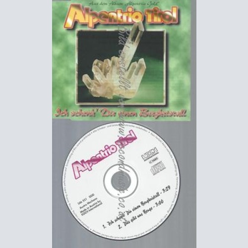 CD--ALPENTRIO TIROL--ICH SCHENK' DIR EINEN BERGKRIS