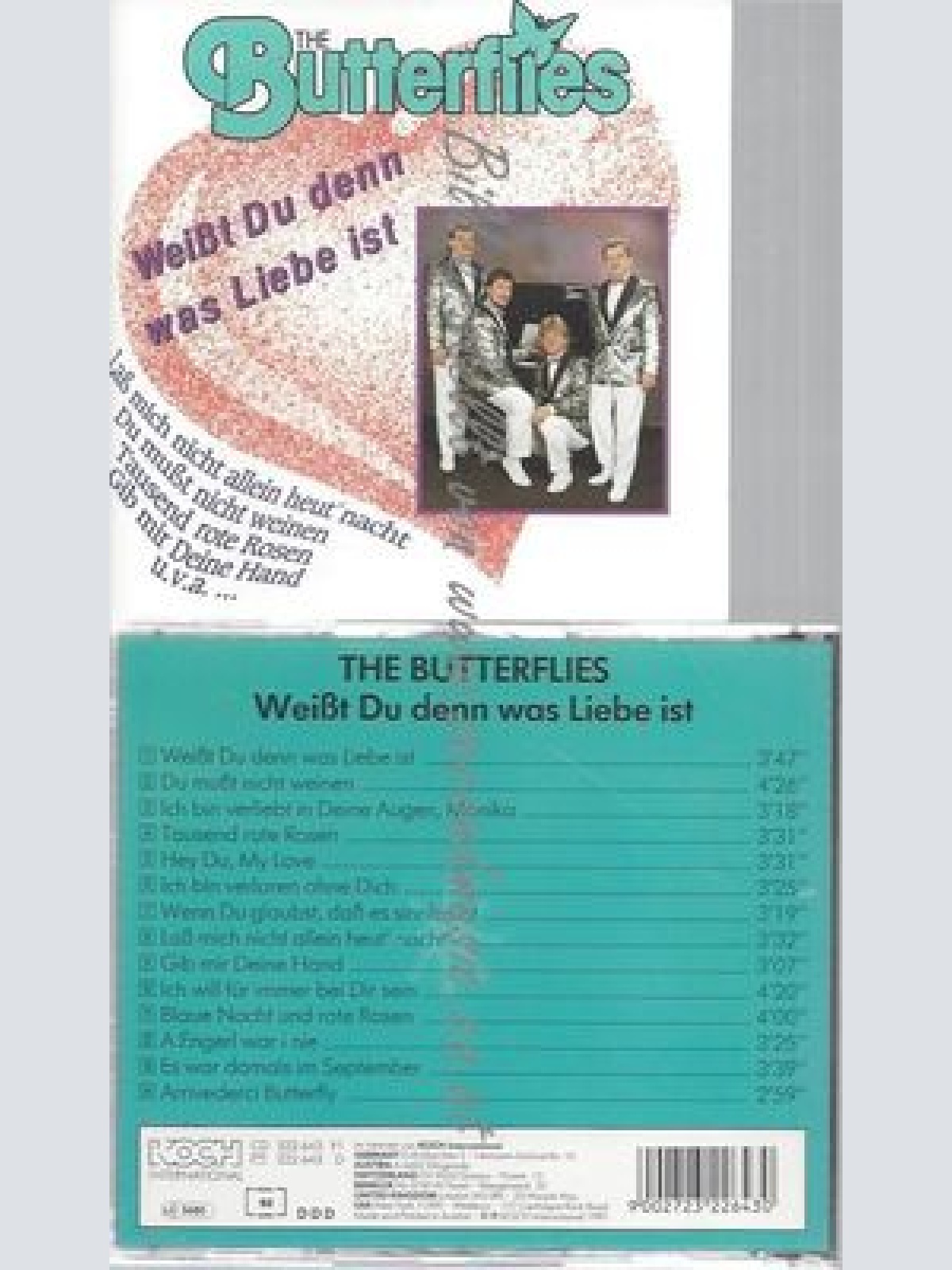 CD--THE BUTTERFLIES--WEISST DU DENN WAS LIEBE IST