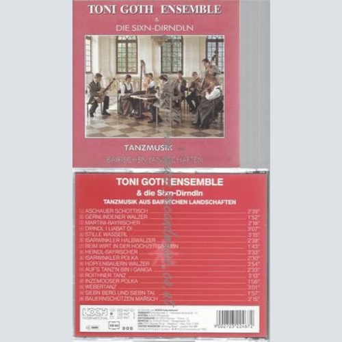 CD--TONI GOTH--TANZMUSIK AUS BAIRISCHEN LANDS