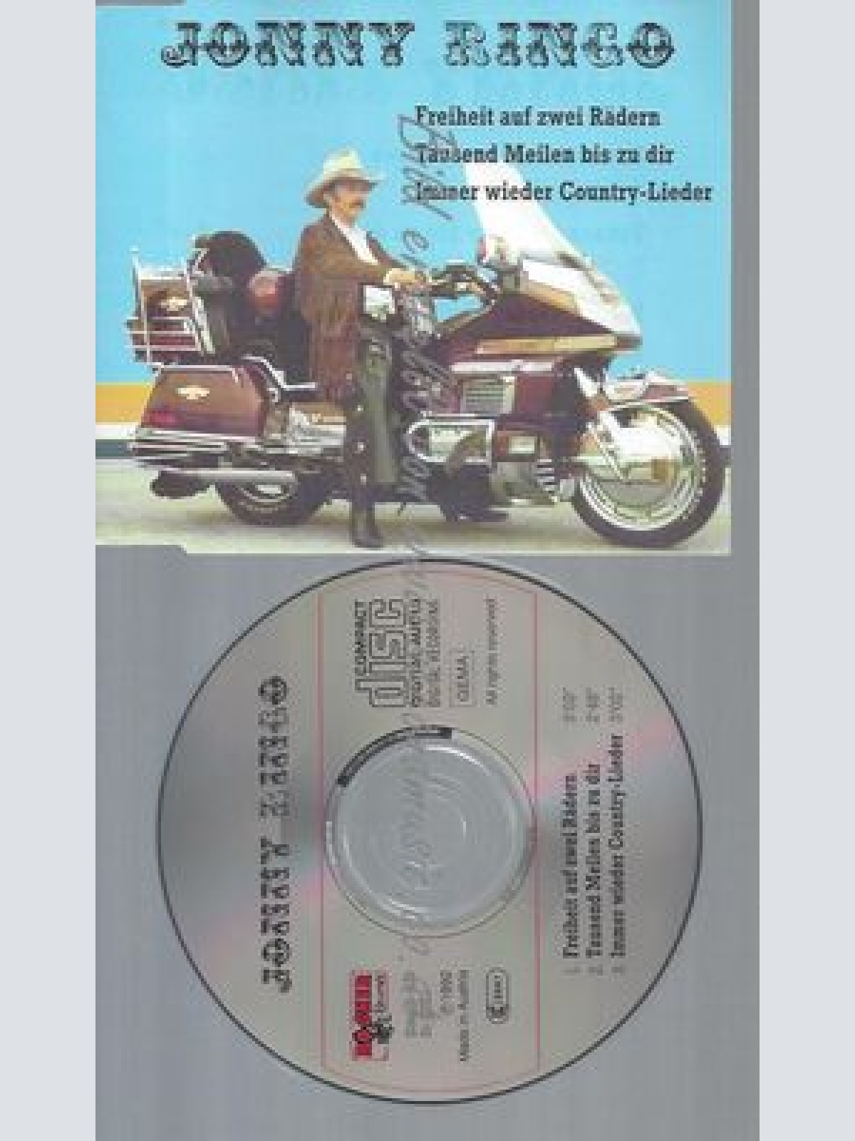 CD--JONNY RINGO--FREIHEIT AUF ZWEI RÄDERN