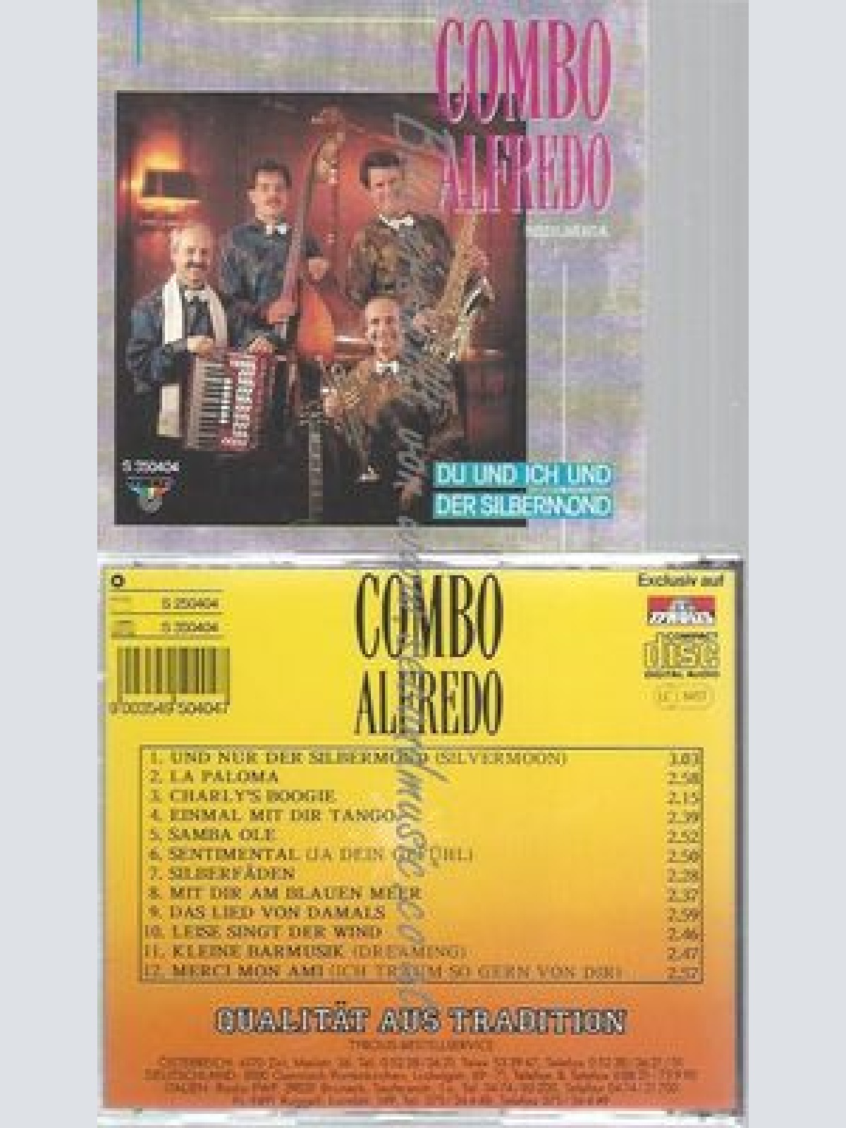 CD--COMBO ALFREDO--DU UND ICH UND DER SILBERMOND