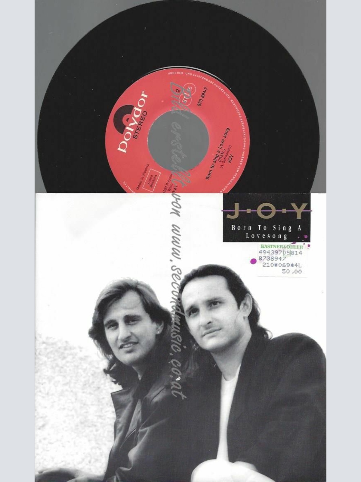 7" JOY BORN TO SING A LOVESONG  // NM