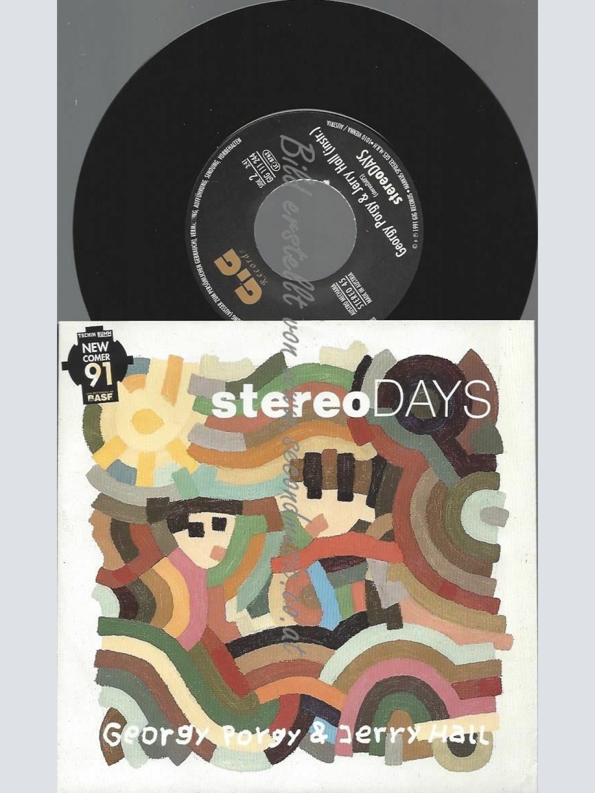 7" STEREO DAYS GEORGY PORGY & JERRY HALL  // NM
