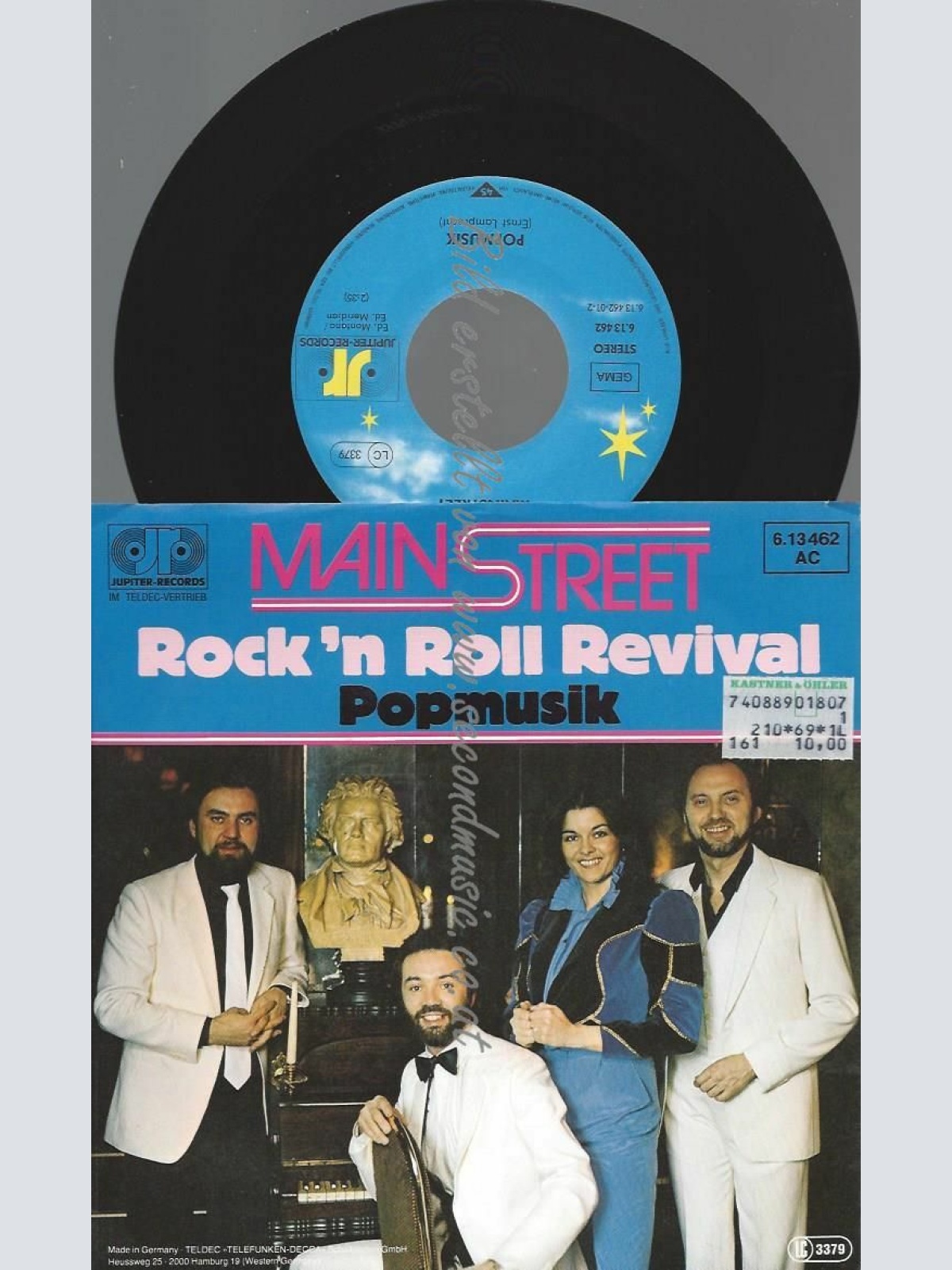 7" MAIN STREET ROCK'NROO REVIVAL  // NM