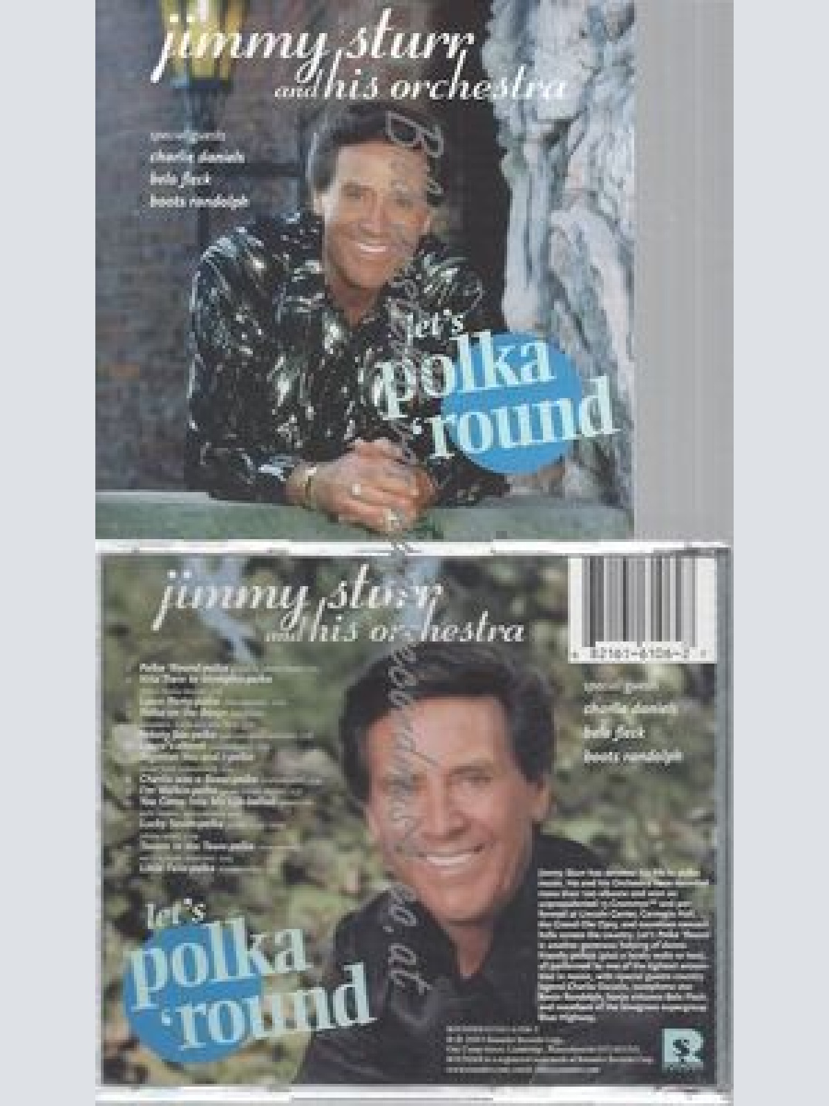 CD--JIMMY STURR--LET'S POLKA 'ROUND