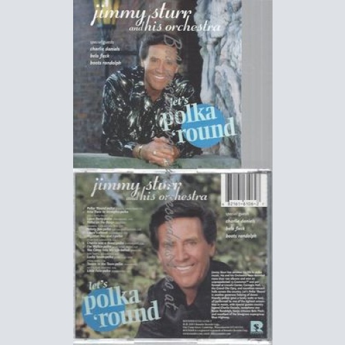 CD--JIMMY STURR--LET'S POLKA 'ROUND