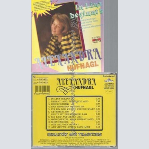 CD--ALEXANDRA HUFNAGL--IN LINZ BEGINNT'S