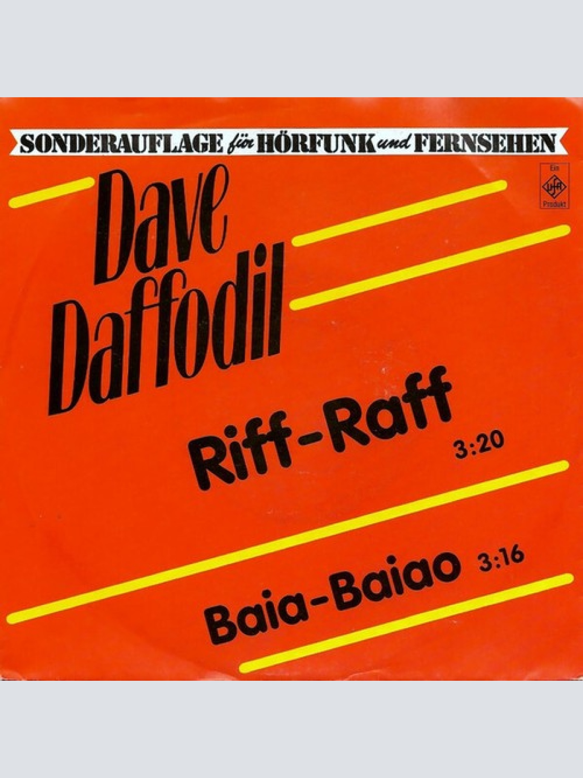 7", Single Dave Daffodil - Riff-Raff