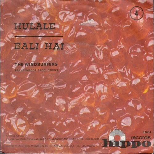 7", Single The Windsurfers - Hulale / Bali Hai
